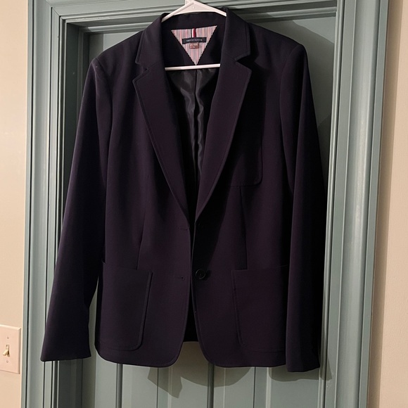 Tommy Hilfiger Dark Blue Blazer - Picture 1 of 4